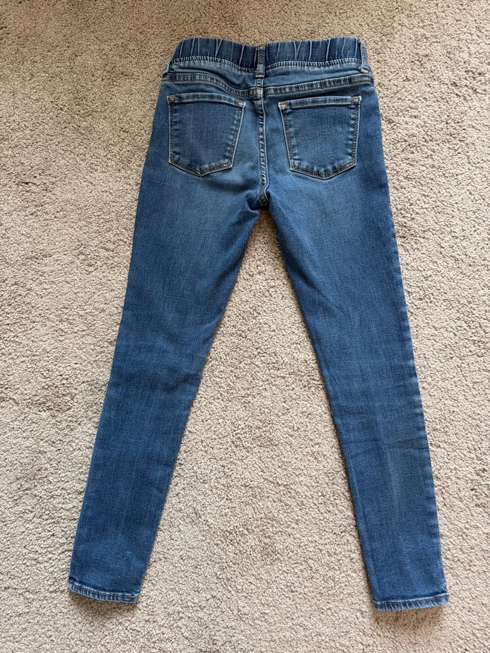 GAP Girls Denim Jeggings in Medium Blue Wash ~ size 8